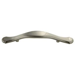3" Traditional Deco Arch Pull, Satin Nickel
