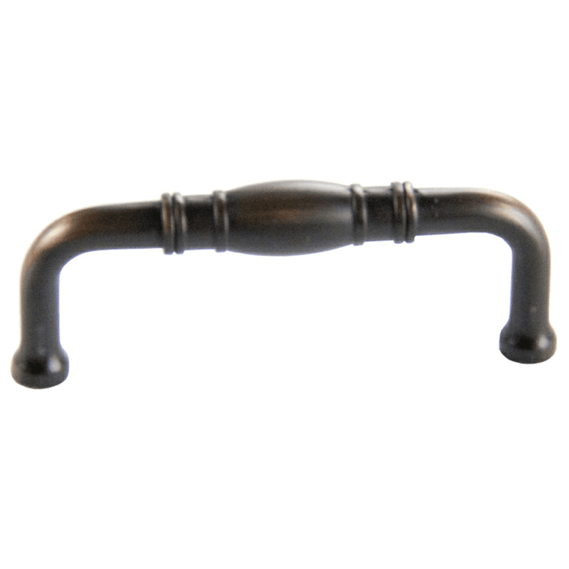 3" Traditional Handle Pull, Oil-Rubbed Bronze, 85mm Length