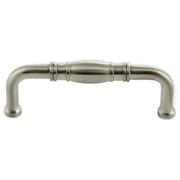 3" Traditional Handle Pull, Satin Nickel, 85mm Length