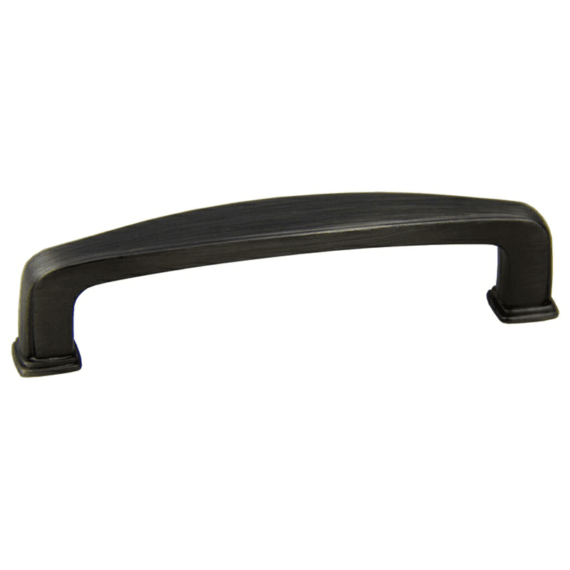 96mm Charlotte Deco Handle Pull, Antique Satin Pewter
