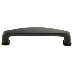 96mm Charlotte Deco Handle Pull, Weathered Black