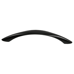 128mm Flat Top Arch Pull with Screw, Matte Black