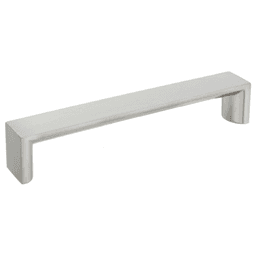 128mm Modern Handle Pull, Satin Nickel