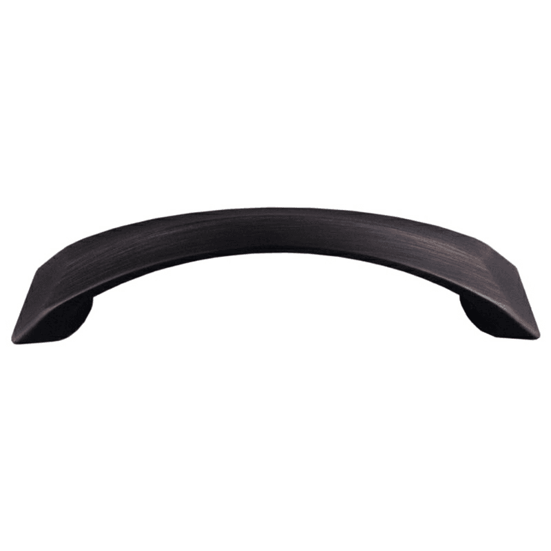 96mm Modern Deco Bow Arch Pull, Oil-Rubbed Bronze