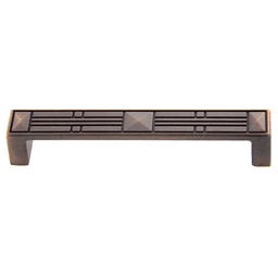 128mm Craftsman Handle Pull, Oil-Rubbed Bronze
