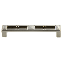 128mm Craftsman Handle Pull, Satin Nickel