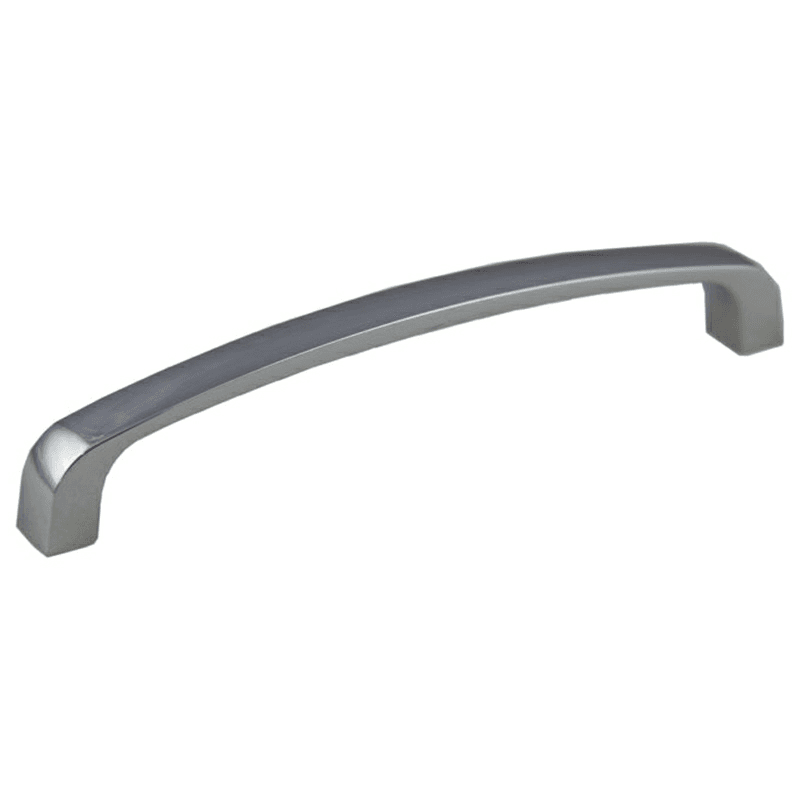 128mm Modern Handle Pull, Polished Chrome, 138mm Length