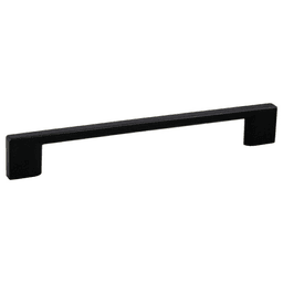 160mm Miami Square Pull, Matte Black