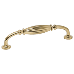 128mm Traditional Deco Handle Pull, Rose Gold
