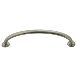 128mm Modern Deco Arch Pull, Satin Nickel