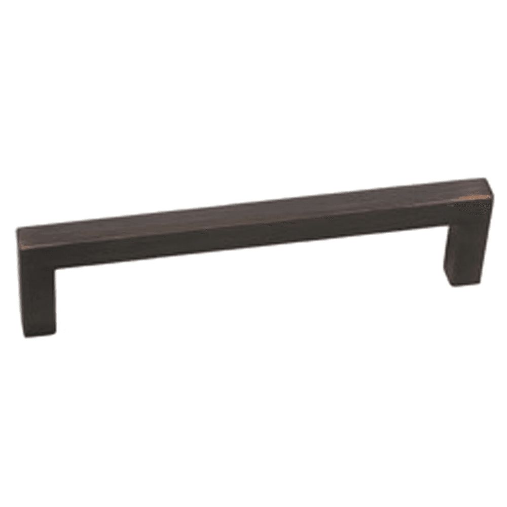 160mm Modern Square Pull, Oil-Brushed Bronze
