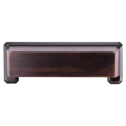 96mm Charleston Cup Pull, Oil-Rubbed Bronze