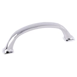 96mm Madison Arch Pull, Polished Chrome