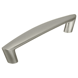 128mm Deco Handle Pull, Satin Nickel