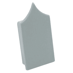 Anti-Grip Headrail End Cap, Gray Nylon