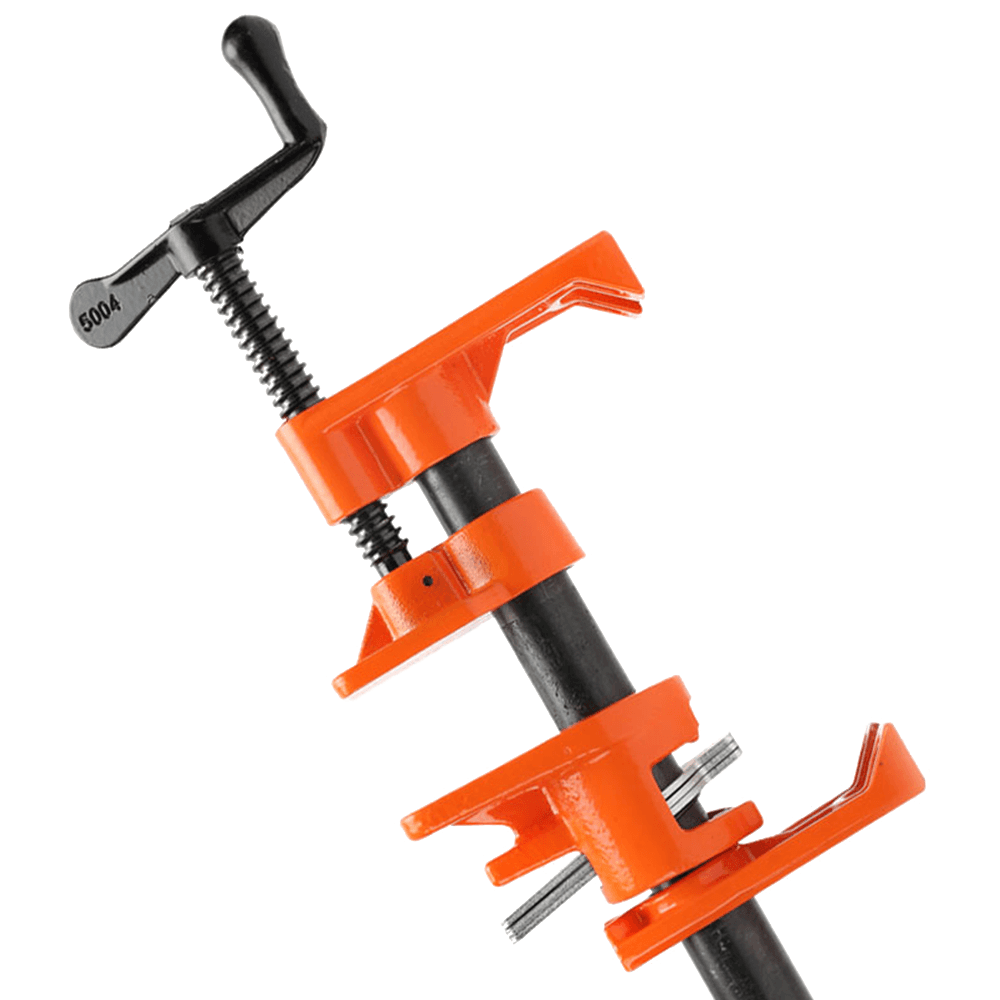 Professional H-Style Pipe Clamp Fixture for 3/4" Pipe