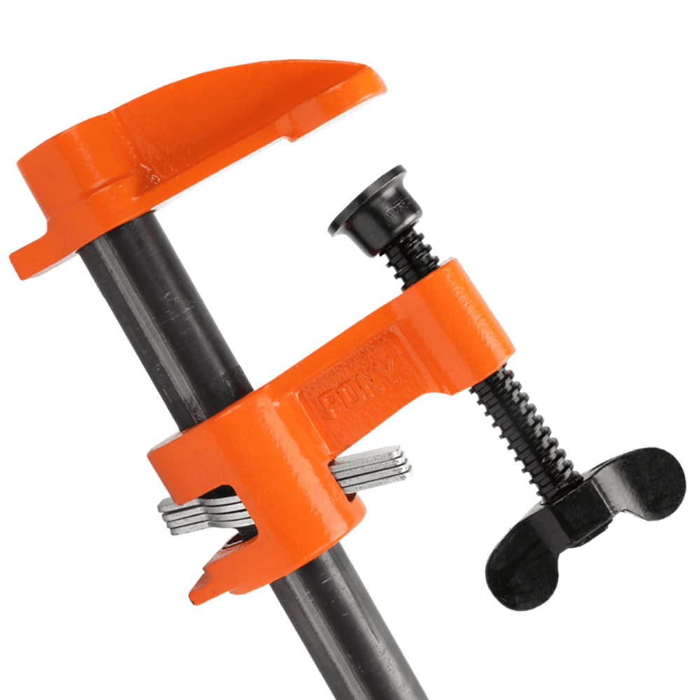 Deep-Reach Pipe Clamp Fixture for 3/4" Pipe