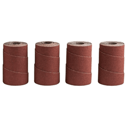 18" 100 Grit Aluminum Oxide Ready-to-Wrap Abrasive Sandpaper (4-Pack)