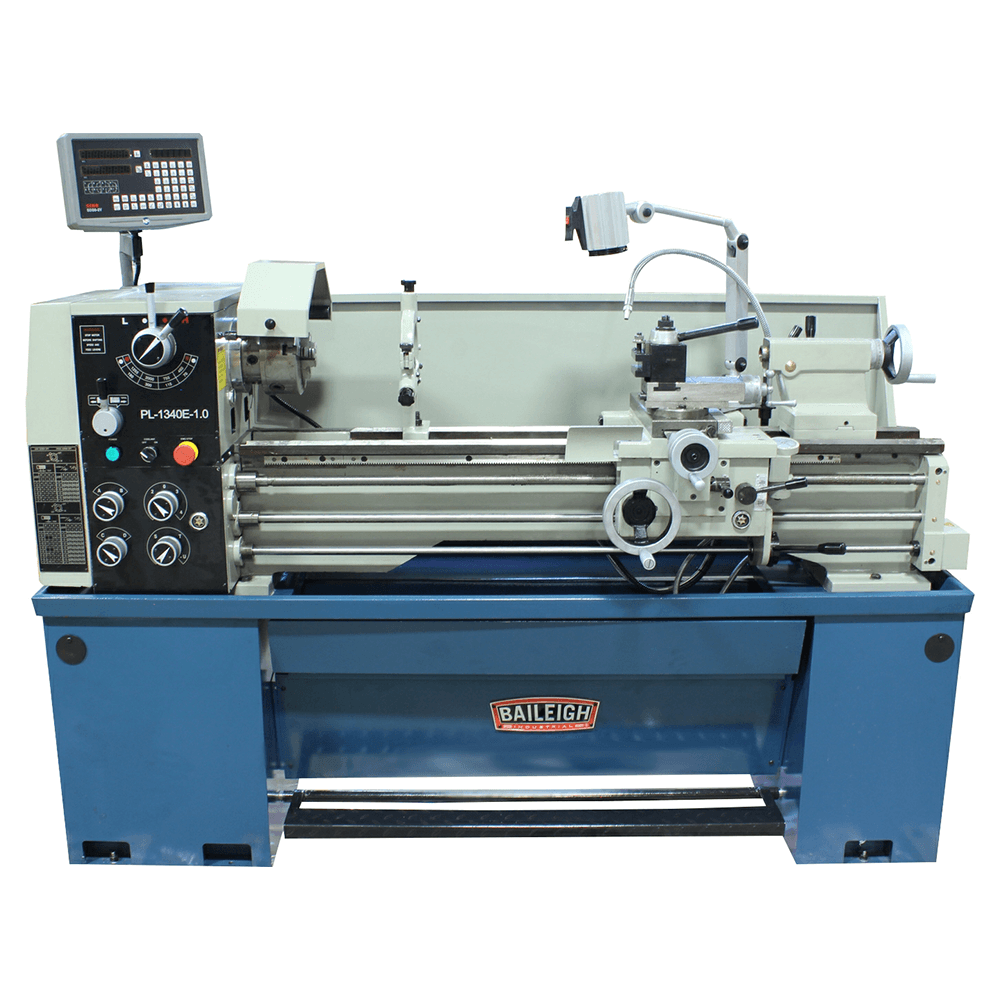 Baileigh PL-1340E-1.0 Metal Lathe, 1 Phase/220V
