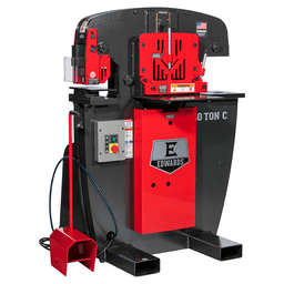 Edwards IW40C-1P120 2 HP 40 Ton C Ironworker, 1 Phase/115V