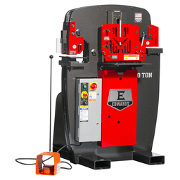 Edwards IW50-3P230 5 HP 50 Ton Ironworker, 3 Phase/230V