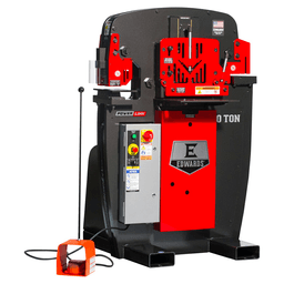 Edwards IW50-3P460-AC500 5 HP 50 Ton Ironworker with Powerlink, 3 Phase/460V