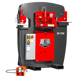Edwards IW60-3P230 5 HP 60 Ton Ironworker, 3 Phase/230V