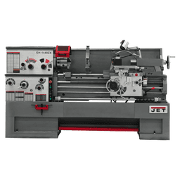 Jet Tools GH-1440ZX 3-1/8" Spindle Bore Geared Head Lathe, 3 Phase/230V/460V