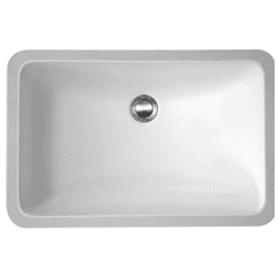 Karran 21" Acrylic Undermount Vanity Sink | A-309 White