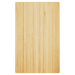 16-1/2" x 10-7/8" Workstation Wood Cutting Board, Bamboo
