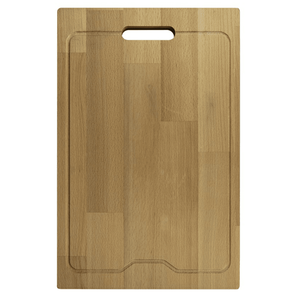 16-1/2" x 10-7/8" Workstation Wood Cutting Board, Beech
