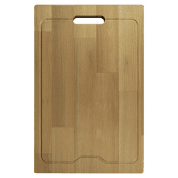 16-1/2" x 10-7/8" Workstation Wood Cutting Board, Beech