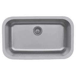 Karran Edge 300 30" 18G Undermount Stainless Sink â€“ Soft Satin | E-340