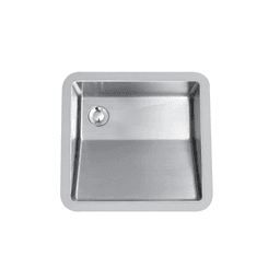 E-505 Stainless Steel Undermount 18G Single Bowl Vanity Sink, 18-1/4" x 15-7/8"Ã¿x 5-1/2