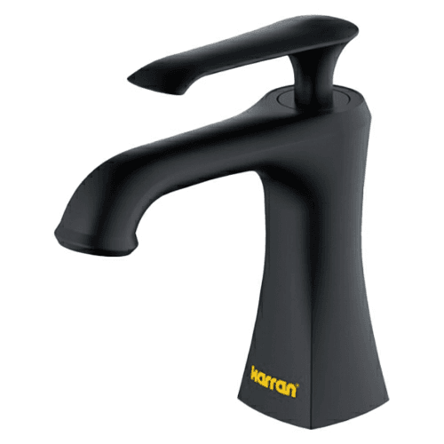 Woodburn Single-Handle Bathroom Faucet with Pop-Up Drain, Matte Black