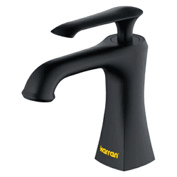 Woodburn Single-Handle Bathroom Faucet with Pop-Up Drain, Matte Black