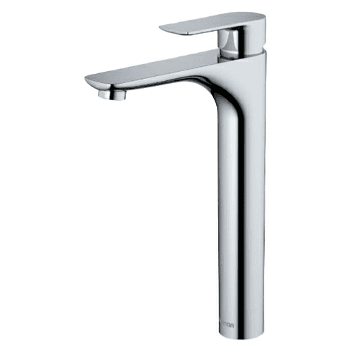 Kayes Single-Handle Vessel Bathroom Faucet with Pop-up Drain, Chrome
