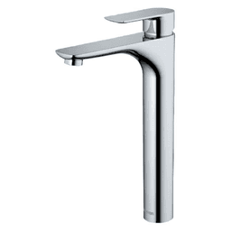 Kayes Single-Handle Vessel Bathroom Faucet with Pop-up Drain, Chrome