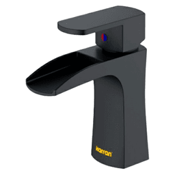 Kassel Single-Handle Basin Bathroom Faucet with Pop-up Drain, Matte Black