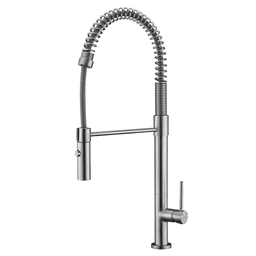 Bluffton Single-Handle Pull-Down Kitchen Faucet with Dual-Function Sprayer, Stainless Steel