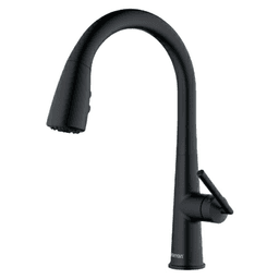 Kentland Single-Handle Pull-Down Kitchen Faucet with Dual-Function Sprayer, Matte Black