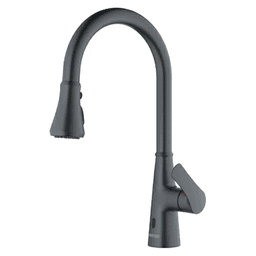 Kadoma Touchless Single-Handle Kitchen Faucet with Dual-Function Sprayer, Gunmetal Gray