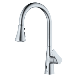Kadoma Touchless Single-Handle Kitchen Faucet with Dual-Function Sprayer, Stainless Steel