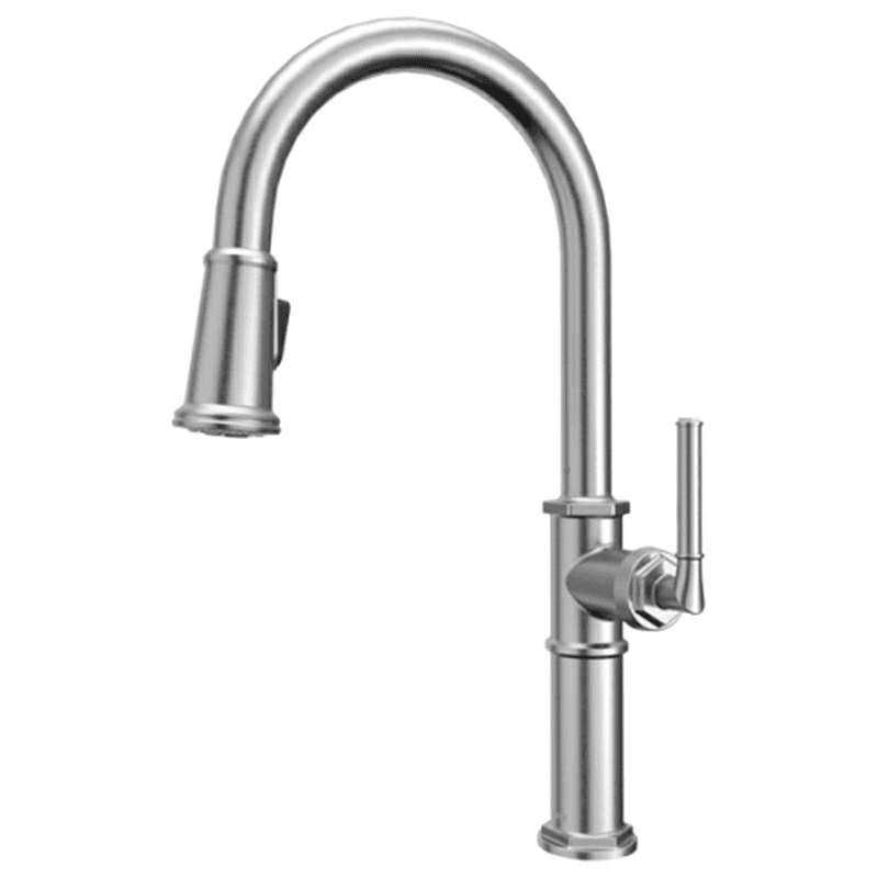 Brampton Single-Handle Pull Down Sprayer Kitchen Faucet, Stainless Steel