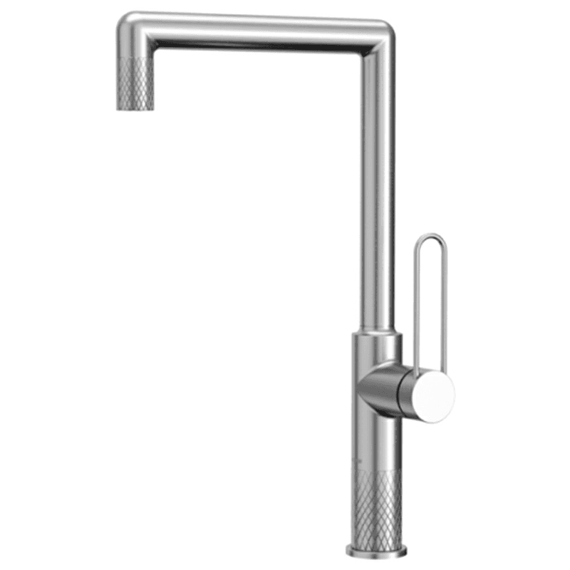 Sherman Single-Handle Kitchen Faucet, Stainless Steel