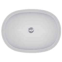 Oxford Acrylic Undermount Single Bowl Vanity Sink, 21-7/8" x 15-3/4" x 6-1/4", White