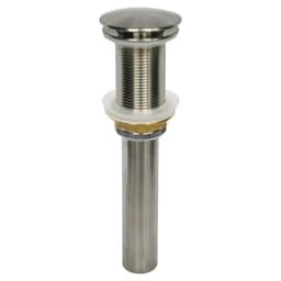 Pop-Up Drain, Stainless Steel