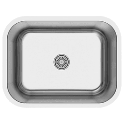 Profile Stainless Steel Undermount 16G Single Bowl Kitchen Sink, 23" x 17-3/4" x 8-3/4" (40/Box)