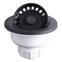 3-1/2" Quartz Strainer Basket, Black