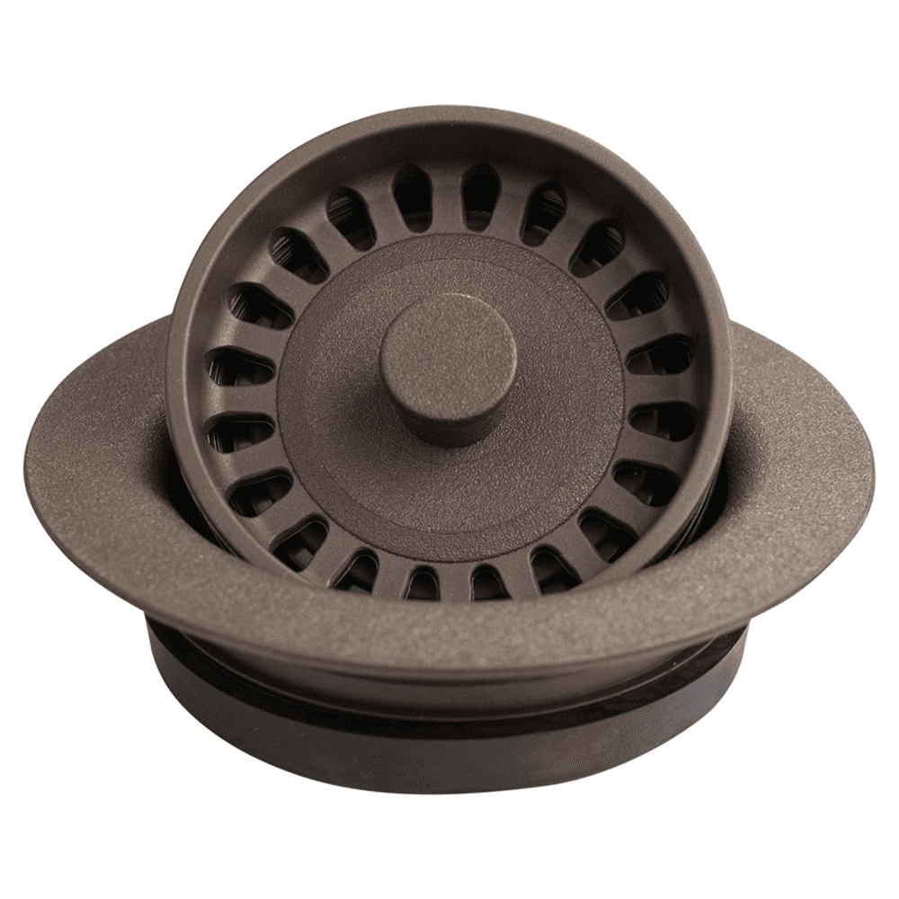 3-1/2" Quartz Disposal Flange, Brown